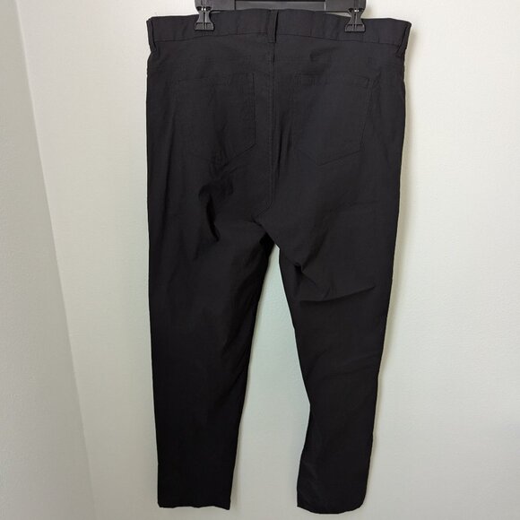 NWOT Telluride Clothing Co Men's Black Nylon Trousers, 38/32 - Picture 4 of 5